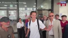 AS Roma, Ghilardi è arrivato nella Capitale: "Contento di essere qui"