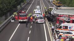 Incidente sulla A1, soccorsi al lavoro