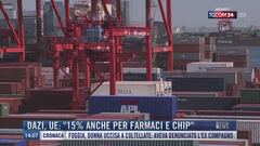 Breaking News delle 14.00 | Dazi, Ue: "15% anche per farmaci e chip"