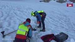 Monte Rosa, alpinista precipita in un crepaccio: recuperato dai soccorritori