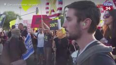 Gerusalemme, proteste davanti all'ufficio di Benjamin Netanyahu