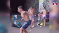 Rhove, incidente durante un tuffo da una scogliera: timpano perforato