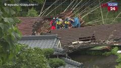 Giappone, alluvioni e inondazioni provocano 360mila sfollati