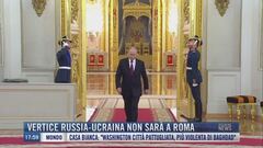 Breaking News delle 18.00 | Summit Russia-Ucraina a Roma, Putin dice no