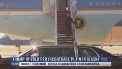 Breaking News delle 17.00 | Trump in volo per incontrare Putin in Alaska