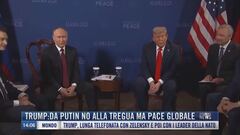 Breaking News delle 14.00 |  Trump: da Putin no alla tregua ma pace globale