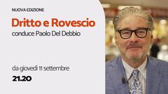 Dritto e Rovescio: da giovedì 11 settembre