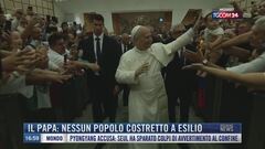 Breaking News delle 17.00 | Il Papa: nessun popolo costretto a esilio