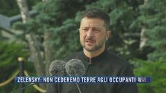 Breaking News delle 21.30 | Zelensky: non cederemo terre agli occupanti