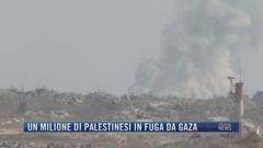 Breaking News delle 21.30 |  Un milione di palestinesi in fuga da Gaza