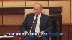 Breaking News delle 21.30 | Trump: "Sono molto deluso da Putin"
