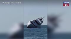 Turchia, yacht affonda pochi minuti dopo il varo