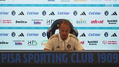 Pisa, Gilardino: "La struttura della squadra è decisa, ma..."