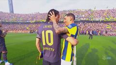 Di Maria, che gol contro Cavani