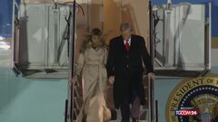 Trump a Londra per la sua seconda visita di Stato in Regno Unito