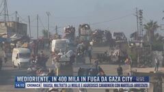 Breaking News delle 14.00 | Medio Oriente, in 400mila in fuga da Gaza City
