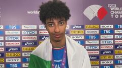La felicità e l'emozione di Furlani dopo l'oro mondiale