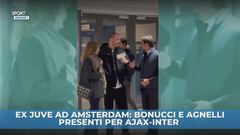 Due "bianconeri" a seguire Ajax-Inter: Agnelli e Bonucci avvistati in tribuna