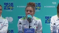 Paolini: "È"stato diverso dall'anno scorso, giocato due match perfetti"