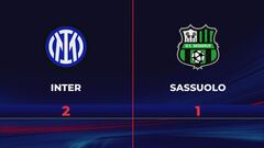 Inter-Sassuolo 2-1: gli highlights