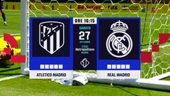 Atletico Madrid-Real Madrid: sabato 27 settembre alle 16.15 su Italia 1