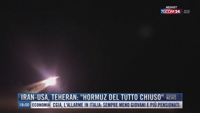 Breaking News delle 18.00 | Iran-Usa, Teheran: "Hormuz del tutto chiuso"