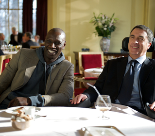 Con Omar Sy e Francois Cluzet