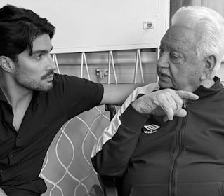 Mariano Di Vaio, l'addio al nonno