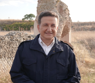 Con Roberto Giacobbo