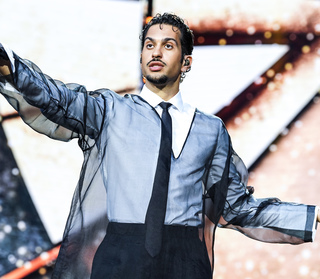 Mahmood riceve le chiavi di Orosei Mahmood riceve le chiavi di Orosei
