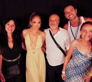 Giuseppe Giofrè, la foto dei suoi genitori con J.LO